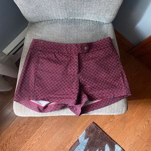 J crew stretch cotton shorts
Size 0
